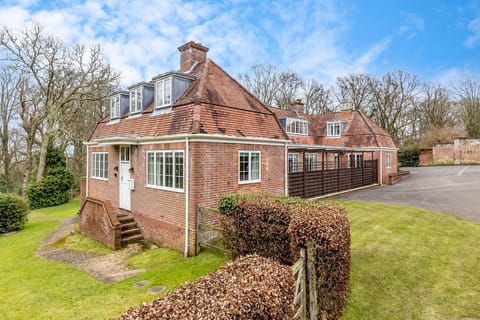 Burley Hill Cottage - the West side is on the left, East stretches off to the R.