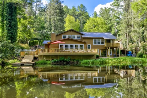 View of house from Mirror Lake