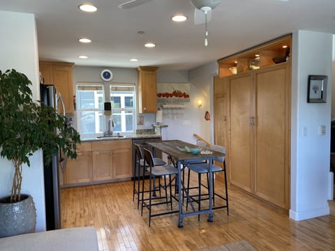 Kitchen with Murphy Bed pull down
