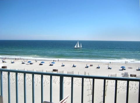 Awesome View of beach & water from balcony...3rd floor