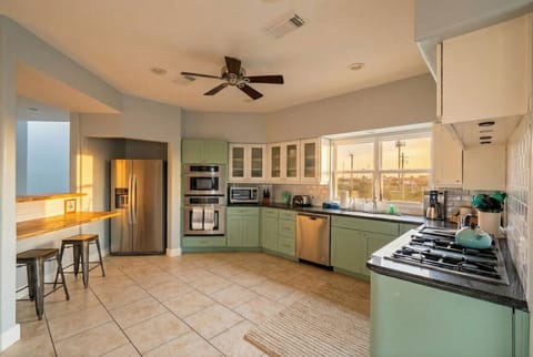 Another angle of the kitchen