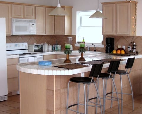 Our well appointed Kitchen has an open feel.