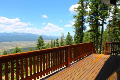 Deck facing looking West.