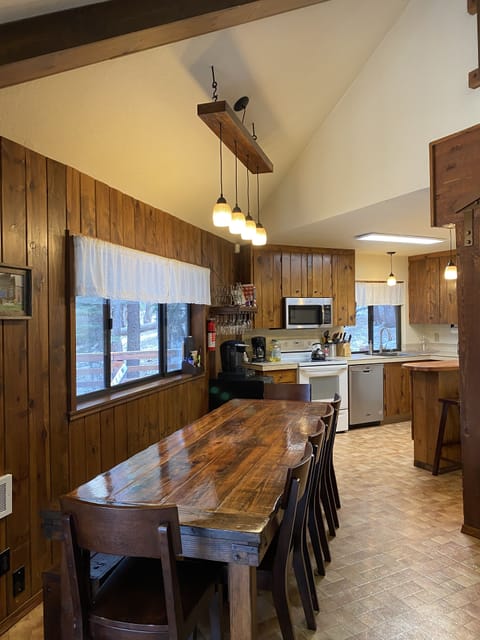 Large dining room table
