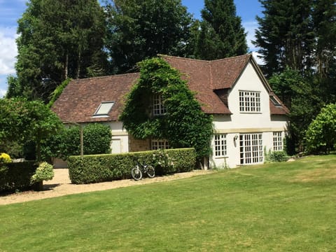 The cottage with a private gate leading directly onto the South Downs.