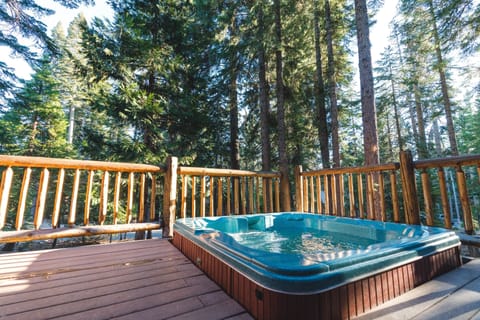 You will love our private hot tub after a long day on the slopes or exploring Lake Tahoe!  Our hot tub is serviced between every guest, so it will be clean, hot and ready for your stay.