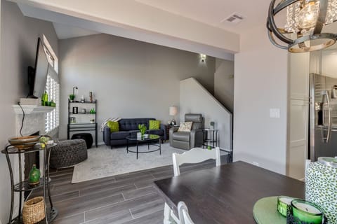 View of Living Room from Dining Room