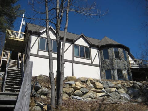 house view from the dock