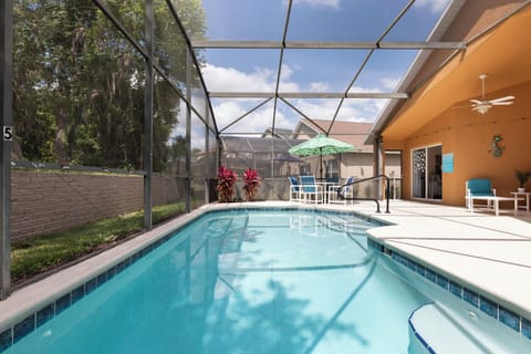 Kick back poolside in your own private oasis.