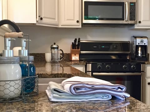 Fully equipped kitchen