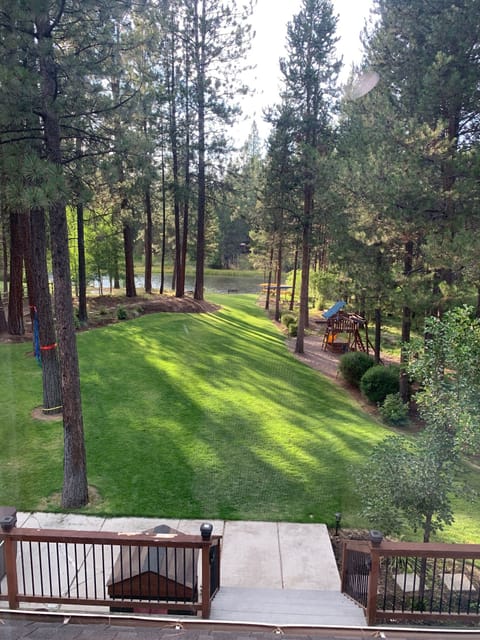 Yard down to the river