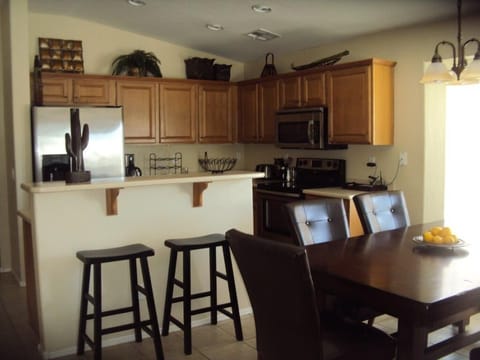 Kitchen and Dining Nook