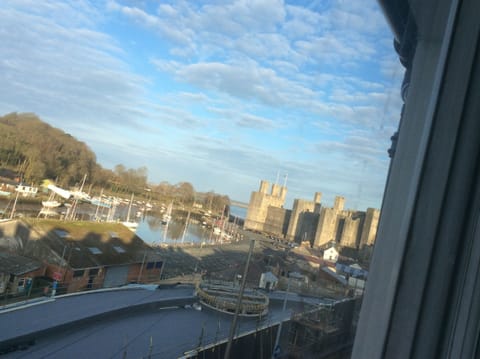 view from bedroom window