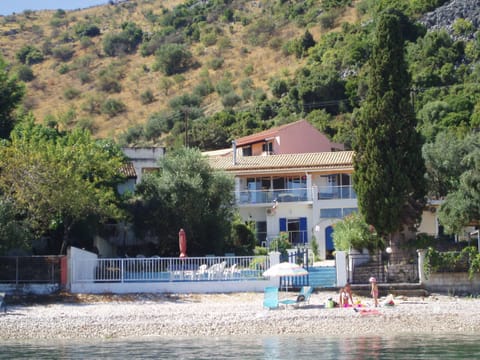 Villa from the sea