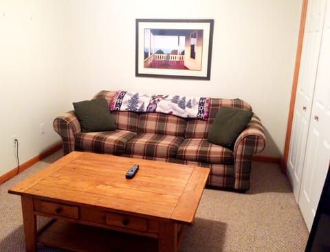 Den on the ground floor.