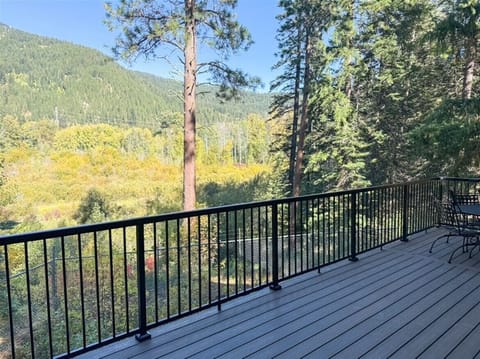 Mountain view off back deck
