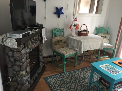 Living room with-heater/ fireplace