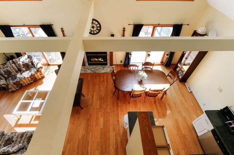 View from upstairs loft 