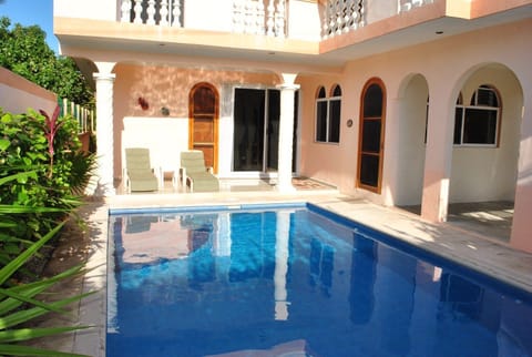 Pool - Refreshing pool with steps