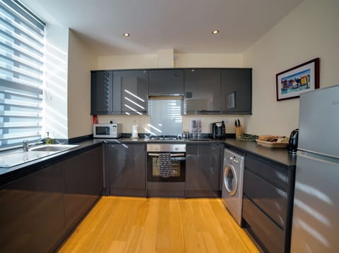 Fully fitted and equipped kitchen.