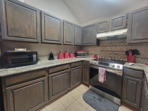 Left side of Kitchen area