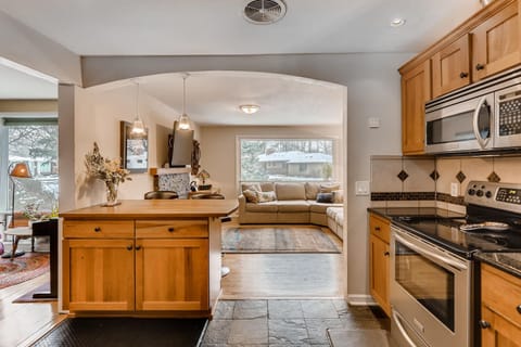 The kitchen has everything you'll need to prepare terrific meals.