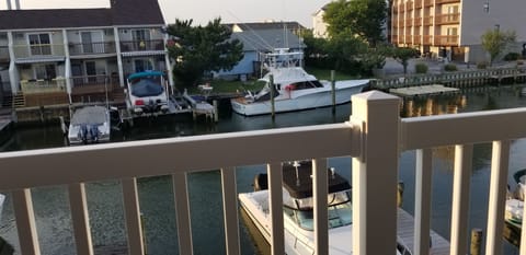 view from balcony while sitting