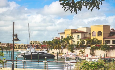View from the apartment to the Marina of Cap Cana
