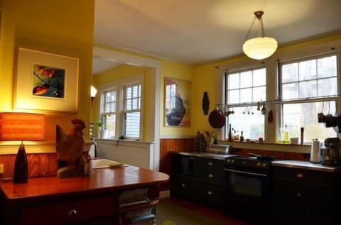 Spacious kitchen/breakfast room balances modern convenience with charm!