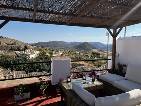 A spectacular view from our terrace!!