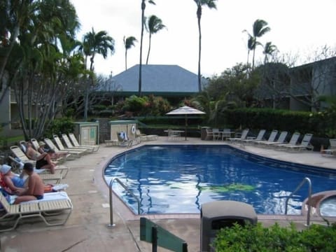 The upper pool... just steps from the condo!