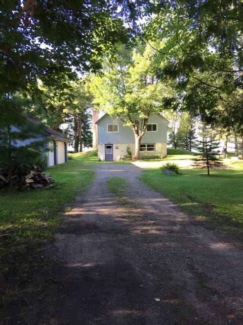 Plenty of room to store boat trailers, etc.