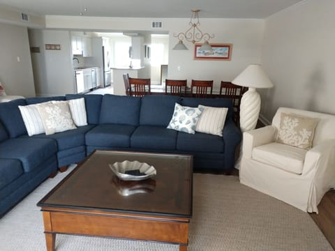 Living, Dining & kitchen open areas