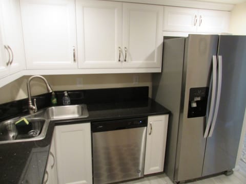 Reverse view of kitchen.