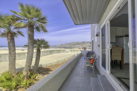 Patio with propane bbq