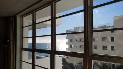 View with New hurricane/sound proof windows
