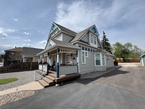 Front and side of house with driveway