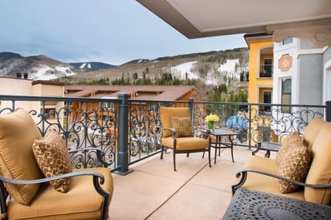 Relax outside on your private balcony.