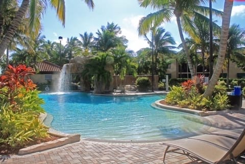 Zero Gravity Pool Entrance means no steps. Great for all ages