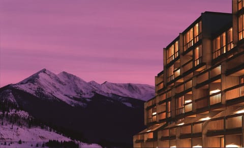 This property offers beautiful views of the mountains.