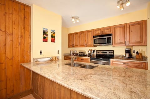 Make a snack in the kitchen!