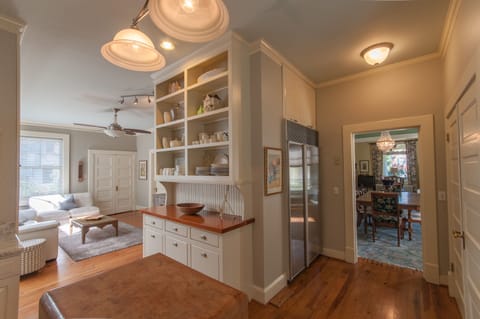 Kichen pantry and sub-zero fridge