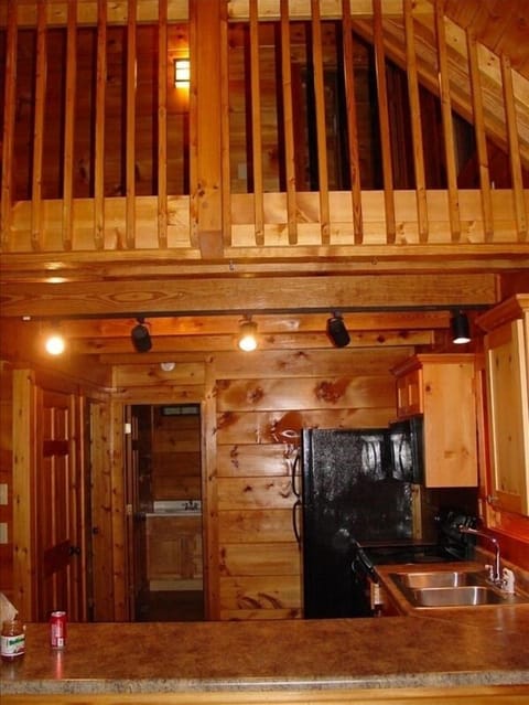 Kitchen and loft