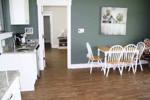 Shared Casita living room w/Keurig, refrigerator, sink