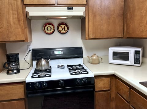 Microwave for quick warm ups