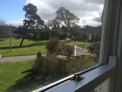 Village Green view from Caroline Cottage bedroom
