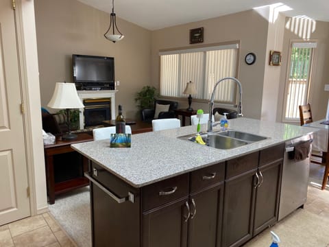 Living Room has Sofa Bed