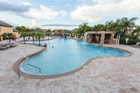 Resort Pool/Slide/Waterfall