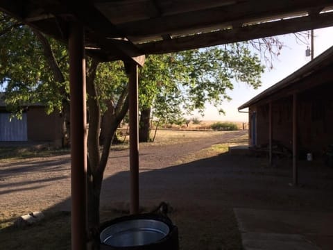 Front porch a good spot to view the awe inspiring sunsets