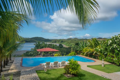 outdoor pool and space
